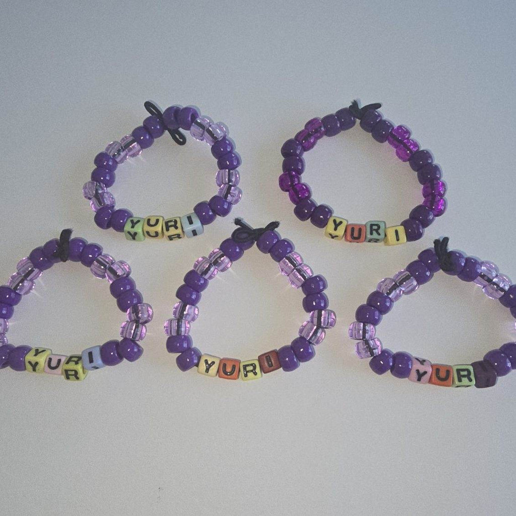 DDLC Bracelets (Sayori, Yuri, Natsuki, and Monika)