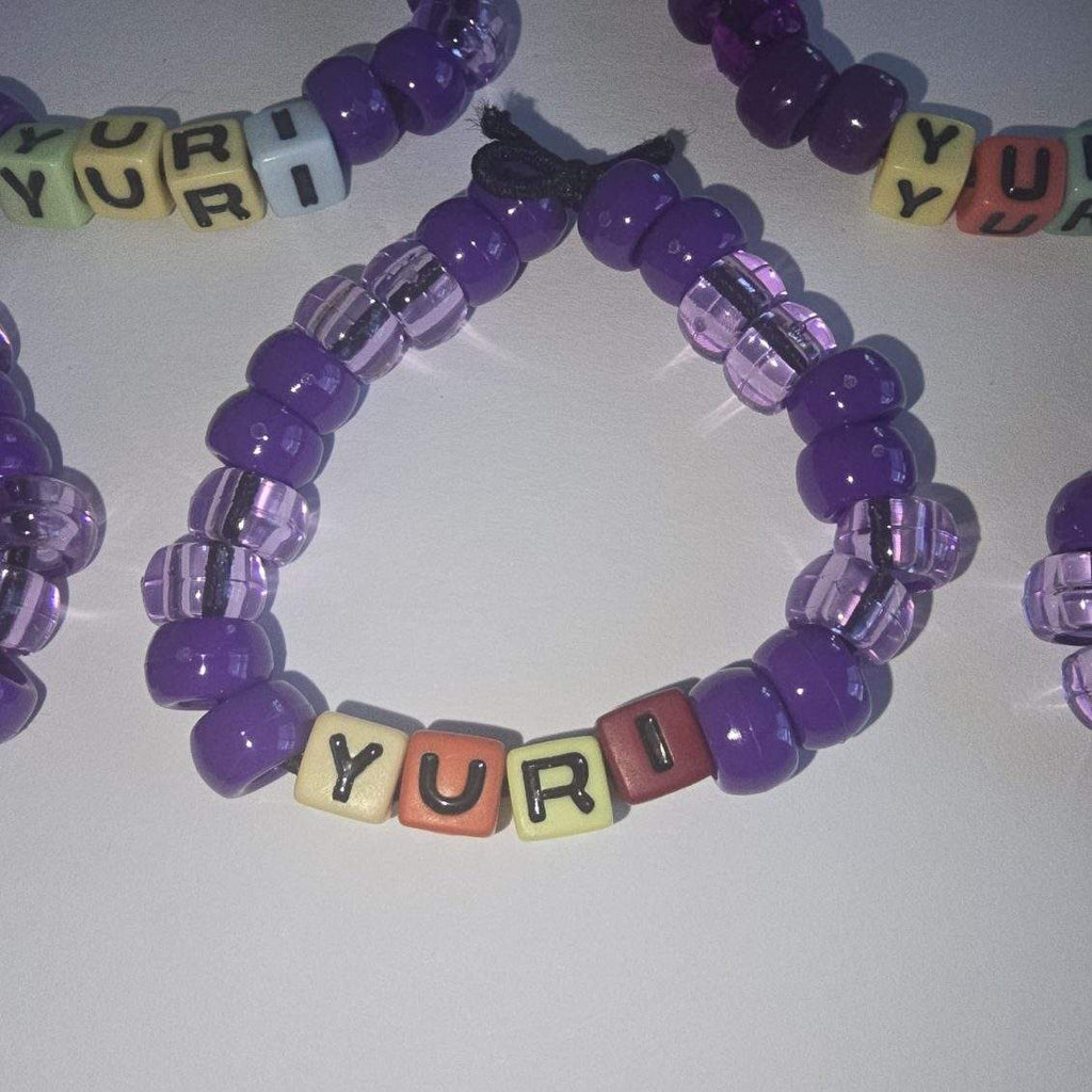 DDLC Bracelets (Sayori, Yuri, Natsuki, and Monika)