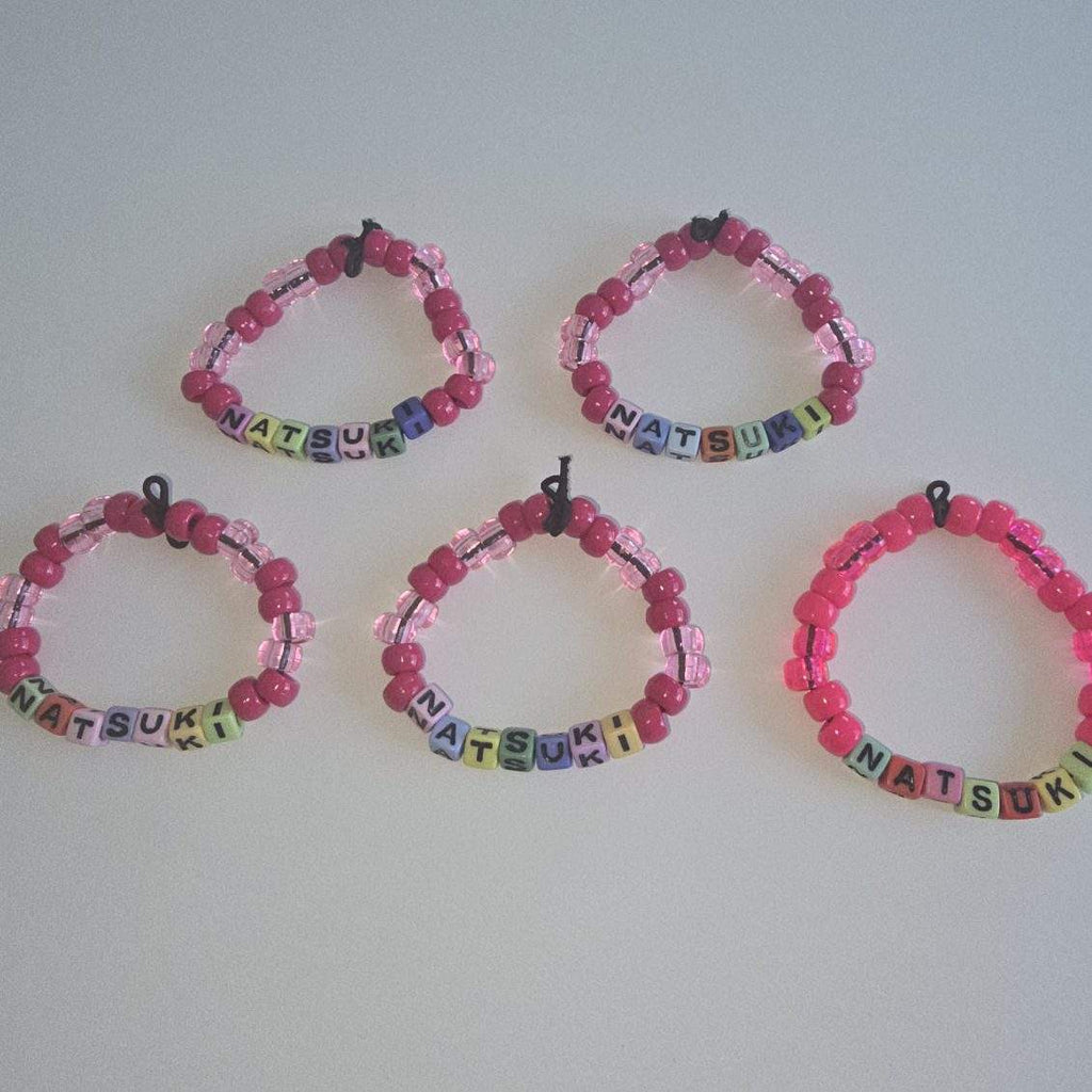 DDLC Bracelets (Sayori, Yuri, Natsuki, and Monika)